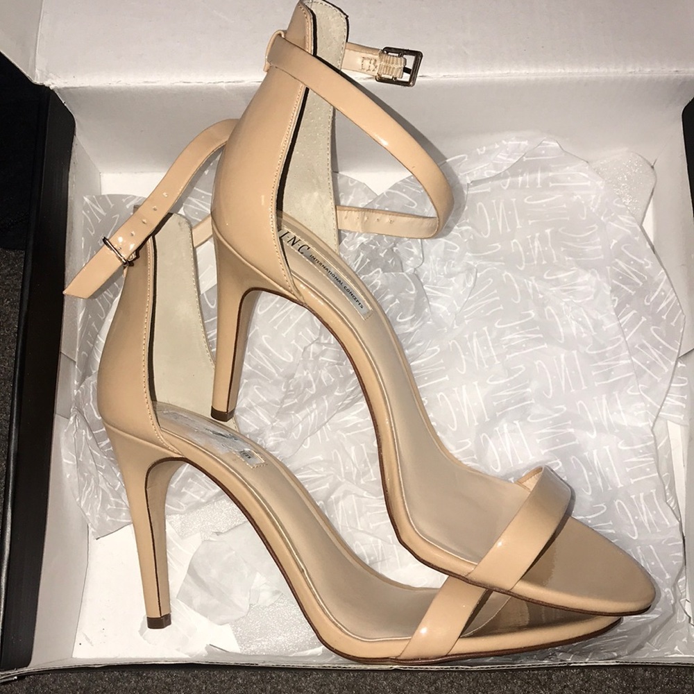 INC Nude Heels